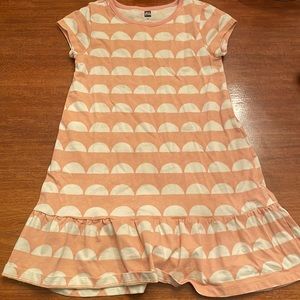 Tea Collection dress size 6 in pink and white